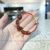  Vòng Dây Cáp Thạch Anh Tóc Đỏ Mix Ngũ Điếu, Lu Thống, Cỏ Bốn Lá Và Bà Hồ Ly (Hỏa, Thổ) 