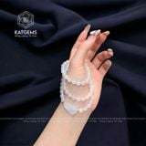 Chuỗi Vòng Đá Moon 6.5ly Mix Bà Hồ Ly Chúa Và Bi Vàng 10K (Thủy, Kim) 