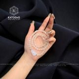  Chuỗi Vòng Đá Moon 6.5ly Mix Bà Hồ Ly Chúa Và Bi Vàng 10K (Thủy, Kim) 