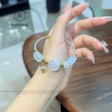  Vòng Dây Cáp Đá Moon Ngũ Điếu Mix Hồ Ly, Túi Tiền Và Lu Thống (Kim, Thủy) 