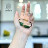  Vòng Dây Cáp Ngọc Bích Ngũ Điếu Mix Bà Chúa Hồ Ly (Không Kén Mệnh) 
