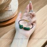  Vòng Dây Cáp Ngọc Bích Ngũ Điếu Mix Bà Hồ Ly (Không Kén Mệnh) 200525-6 