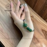  Vòng Dây Cáp Ngọc Bích Ngũ Điếu Mix Bà Hồ Ly (Không Kén Mệnh) 200525-6 