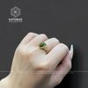  Nhẫn Tỳ Hưu Thiên Lộc Size Mini Đá Tourmaline Các Mệnh 