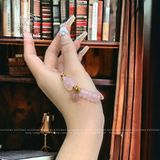  Vòng Dây Cáp Thạch Anh Hồng Ngũ Điếu, Túi Tiền Và Bà Hồ Ly Chúa (Hoả, Thổ) 