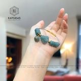  Vòng Dây Cáp Lam Ngọc Ngũ Điếu Mix Hồ Ly, Túi Tiền Và Lu Thống Chạm Kim Tiền (Không Kén Mệnh) 