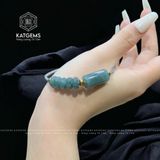  Vòng Dây Cáp Lam Ngọc Lu Thống Mix Ngũ Điếu (Không Kén Mệnh) 