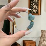 Vòng Dây Cáp Lam Ngọc Ngũ Điếu Mix Hồ Ly (Không Kén Mệnh) 150525-46 