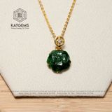  Mặt Dây Chuyền Ngọc Hoa Mẫu Đơn (Không Kén Mệnh) 