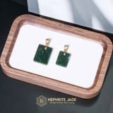  Mặt Dây Chuyền Vô Sự Bài Ngọc Bích Canada Vip móc Kim Tiền Vàng Trang Sức (2 size cho Nam Nữ) 