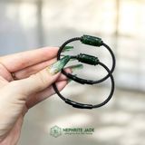  Vòng Dây Cáp Lu Thống Ngọc Bích Canada Trơn (Không Kén Mệnh) 260525-16 