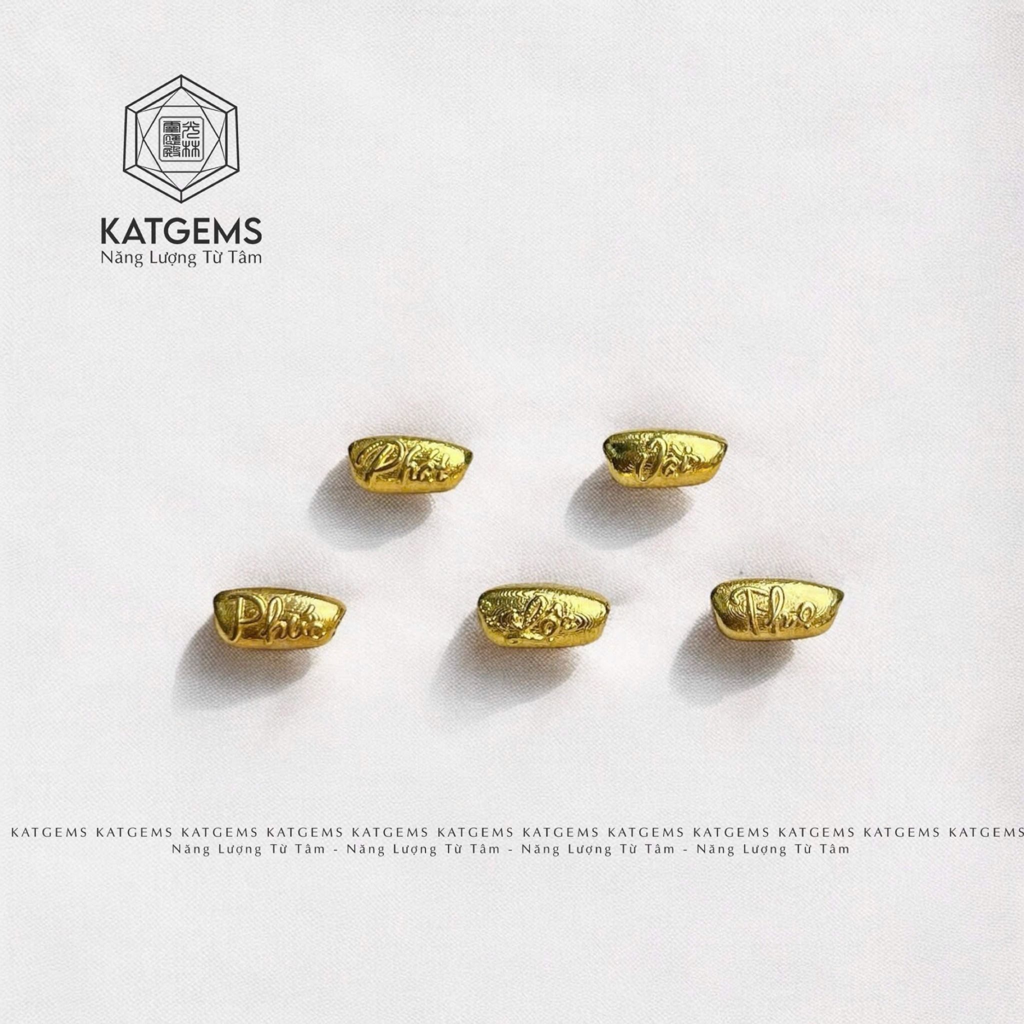  Charm Vàng Trang Sức Phúc - Lộc - Thọ - Phát - Tài (GIÁ LIÊN HỆ) 