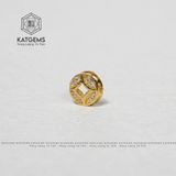  Charm Xu Kim Tiền Vàng 10K Nạm Đá (GIÁ LIÊN HỆ) 