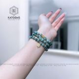  Chuỗi Vòng Ngọc Hoa Bay Độc Bản 7ly Mix Ngũ Điếu, Cỏ Bốn Lá Và Lu Thống Kim Tiền Vàng 10K (Không Kén Mệnh) 