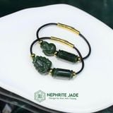  Vòng Dây Cáp Ngọc Bích Canada Lu Thống Mix Hồ Ly Chúa VIP (Không Kén Mệnh) 260525-2 