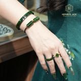  Vòng Dây Cáp Lu Thống Mix Ngũ Điếu Ngọc Bích Canada Vip (Không Kén Mệnh) 260525-1 