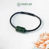  Vòng Dây Cáp Lu Thống Ngọc Bích Canada Cho Nam KT 18x12mm VIP (Không Kén Mệnh) 260525-15 