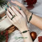  Cặp Đôi Vòng Dây Cáp Ngũ Điếu Ngọc Bích Canada Vip (Không Kén Mệnh) 260525-4 