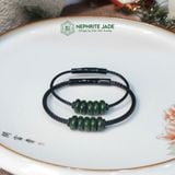  Vòng Dây Cáp Ngũ Điếu Ngọc Bích Canada Cho Nam Vip (Không Kén Mệnh) 260525-4 