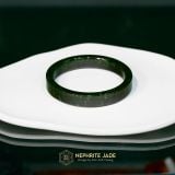  Vòng Ngọc Khối Ngọc Bích Canada Bản Vuông 9Ly Kèm Kiểm Định (Không Kén Mệnh) 