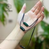  Vòng Cổ Lu Thống Ngọc Cẩm Thạch Sơn Thuỷ (Type B) (Không Kén Mệnh) 