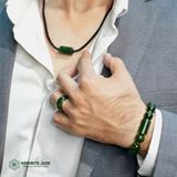  Vòng Cổ Lu Thống Ngọc Bích Canada Vip Cho Nam(Không Kén Mệnh) 