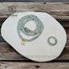  Chuỗi Ngọc Hoa Bay 5.6Ly Mix Ngũ Điếu Và Cỏ Bốn Lá, Bi Kim Tiền Vàng Trang Sức Không Kén Mệnh 1-127002 