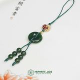  Móc Treo Điện Thoại Ngọc Bích Canada Đồng Điếu VIP (Không Kén Mệnh) 