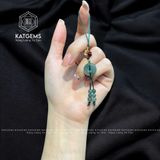  Dây Treo Phúc Điếu Lam Ngọc Jade A (Không Kén Mệnh) 