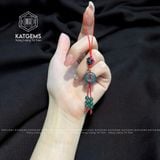  Dây Treo Phúc Điếu Lam Ngọc Jade A (Không Kén Mệnh) 