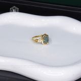  Nhẫn Tỳ Hưu Đại Phát Đá Ngọc Theo Mệnh Vàng Tây Trang Sức - Thiết Kế Độc Quyền 