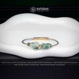  Vòng Dây Cáp Ngọc Hoa Bay Ngũ Điếu Mix Hồ Ly Phượng Và Bi Kim Tiền Vàng Tây 10k (Không Kén Mệnh) 