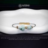 Vòng Dây Cáp Ngọc Hoa Bay Ngũ Điếu Mix Hồ Ly Chúa Và Bi Kim Tiền Vàng Trang Sức (Không Kén Mệnh) 190525-5 