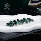  Nhẫn Ngọc Cẩm Thạch Sơn Thuỷ (Type B) Vip Bản Hẹ 5-6li Đủ Ni Tay từ 15-19mm (Không Kén Mệnh) 