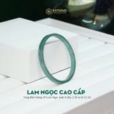  Vòng Khối Lam Ngọc Cao Cấp Bản Vuông 5 Dày 3.5 Ni 52-56mm (Không Kén Mệnh) 