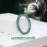  Vòng Khối Lam Ngọc Cao Cấp Bản Đũa 7li Ni 52 - 56mm (Không Kén Mệnh) 