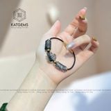  Vòng Dây Cáp Thạch Anh Tóc Đen Mix Lu Thống Chạm Kim Tiền, Bà Hồ Ly, Ngũ Điếu (Thủy, Mộc) 190525-31 