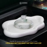  Vòng Khối Quý Phi Ngọc Phỉ Thúy Cấp Bản Hẹ Myanmar Jade A 11.3 x 6.7 x 53.6 (Không Kén Mệnh) 2519868 