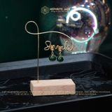  Khuyên Tai Ngọc Tâm Như Ý Ngọc Bích Canada 10Li Kim Tiền Vàng Trang Sức (Không Kén Mệnh) 