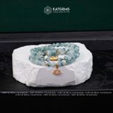  Vòng Chuỗi Ngọc Hoa Bay 5,2ly Mix Ngũ Điếu, Gạo Vàng và Hoa Sen Vàng Trang Sức (Không Kén Mệnh) 1-127018 