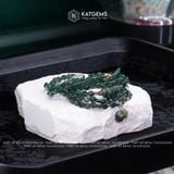  Vòng Chuỗi Cuốn 5 Lam Ngọc Dẹt 5ly mix Ngũ Điếu, Túi Tiền Kim Bảo và Bi Kim Tiền Vàng Trang Sức (Không Kén Mệnh) 2-126007 