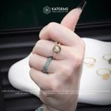  Nhẫn Kim Điếu Hoàng Tâm Các Màu Cho Các Mệnh KT: 9x4ly Vàng Trang Sức VIP (Không Kén Mệnh) 