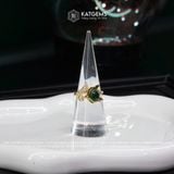  Nhẫn Hồ Thiên Vũ Bảo Ngọc Bích Canada Thiết Kế Độc Quyền Vàng 10K VIP (Không Kén Mệnh) 
