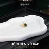  Nhẫn Hồ Thiên Vũ Bảo Ngọc Bích Canada Thiết Kế Độc Quyền Vàng 10K VIP (Không Kén Mệnh) 