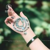  Vòng Chuỗi Ngọc Phỉ Thuý Hoa Bay 5,6ly mix Ngũ Điếu, Lu Thống, Hồ Ly Chúa và Túi Tiền Kim Bảo (Không Kén Mệnh) 