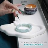  Vòng Khối Ngọc Phỉ Jade A Băng Hoa Lam Thiên Cao Cấp Bản Hẹ ni 50.8-57 (Không Kén Mệnh) 
