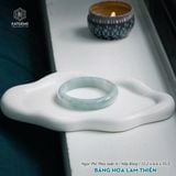  Vòng Khối Ngọc Phỉ Jade A Băng Hoa Lam Thiên Cao Cấp Bản Hẹ ni 50.8-57 (Không Kén Mệnh) 