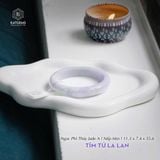  Vòng Khối Ngọc Phỉ Thúy Jade A Tím Tử La Lan Cao Cấp 11.3 x 7.4 x 55.6 (Không Kén Mệnh) 2523983 