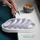  Vòng Khối Ngọc Phỉ Thúy Jade A Tím Tử La Lan Cao Cấp ni 53.8 - 58.7 (Không Kén Mệnh) 
