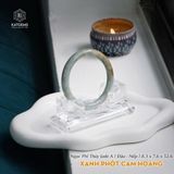  Vòng Khối Ngọc Thu Hương Điểm Hoàng Phỉ Cao Cấp Bản Đũa 8.3x7.6 Ni 52.6mm (Không Kén Mệnh) 